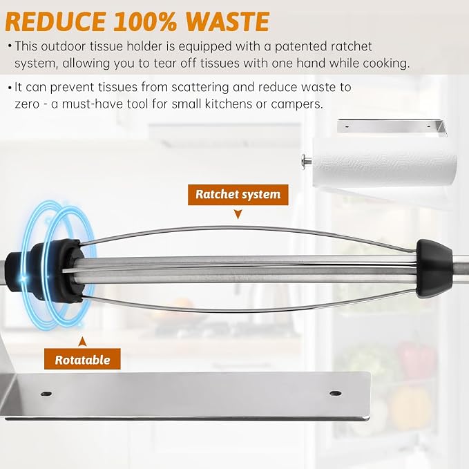 Magnetic Paper Towel Holder - Image 8