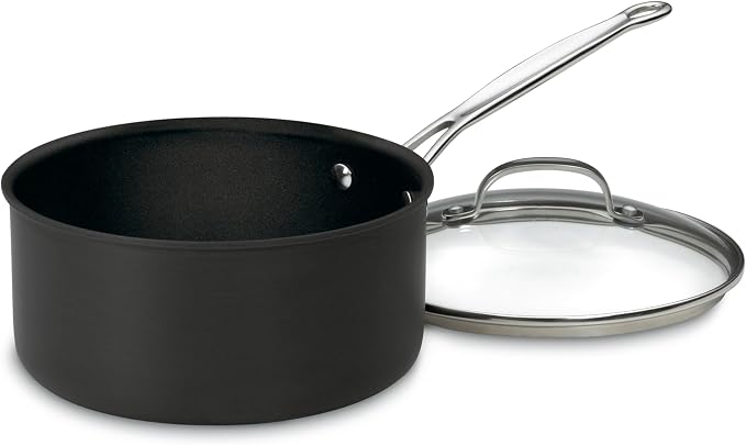 Cuisinart 6194-20 Chef's Classic 4-Quart Nonstick-Hard-Anodized, Saucepan by Cuisinart