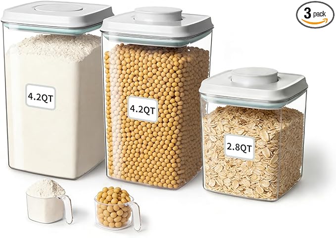 Airtight Food Containers Set by EQI
