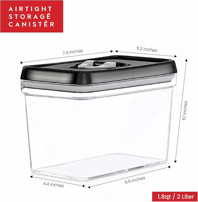 DWËLLZA KITCHEN Airtight Food Storage Containers - Image 5