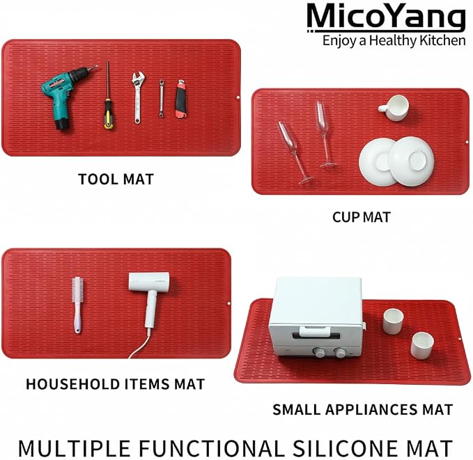 MicoYang Silicone Dish Drying Mat - Image 4