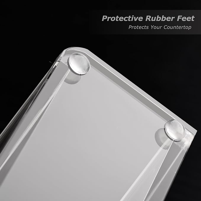 Acrylic Standing Triangle Paper Napkin Holder - Image 4