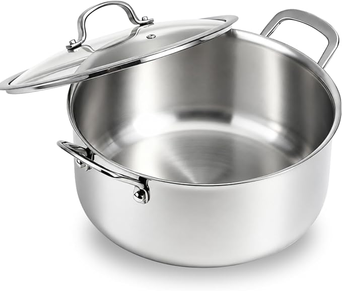 WANGYUANJI 7.3 QT Stainless Steel Stock Pot by Home
