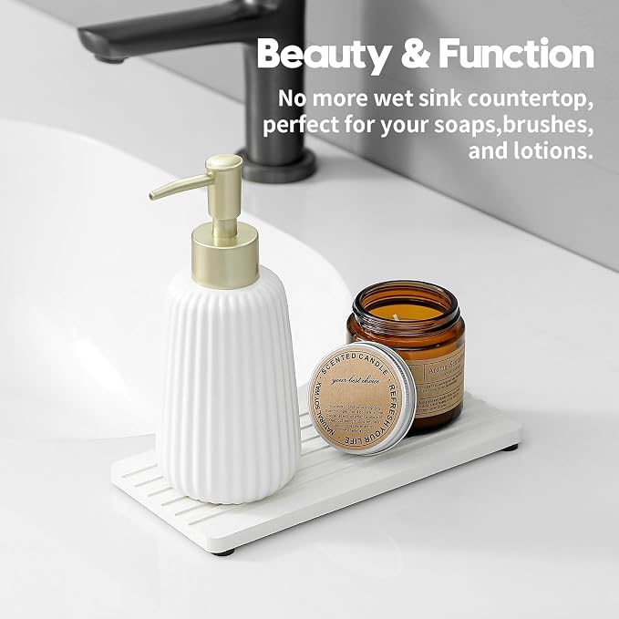 Razborci 2PCS Diatomite Quick Stone Drying Tray Mat - Image 2