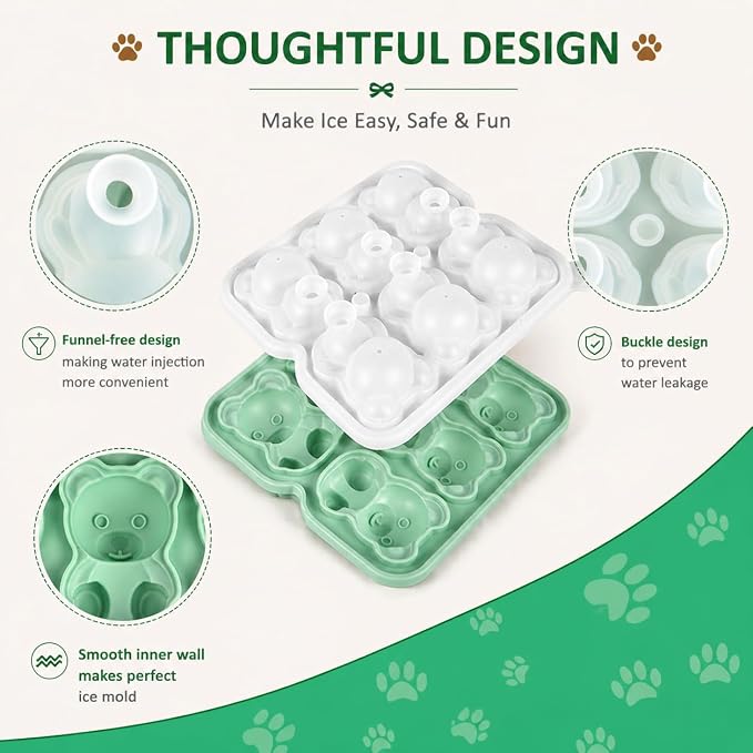 Bear Ice Cube Tray Mold - Image 3