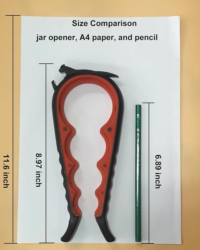 Otstar Jar Opener Bottle Opener and Can Opener - Image 9