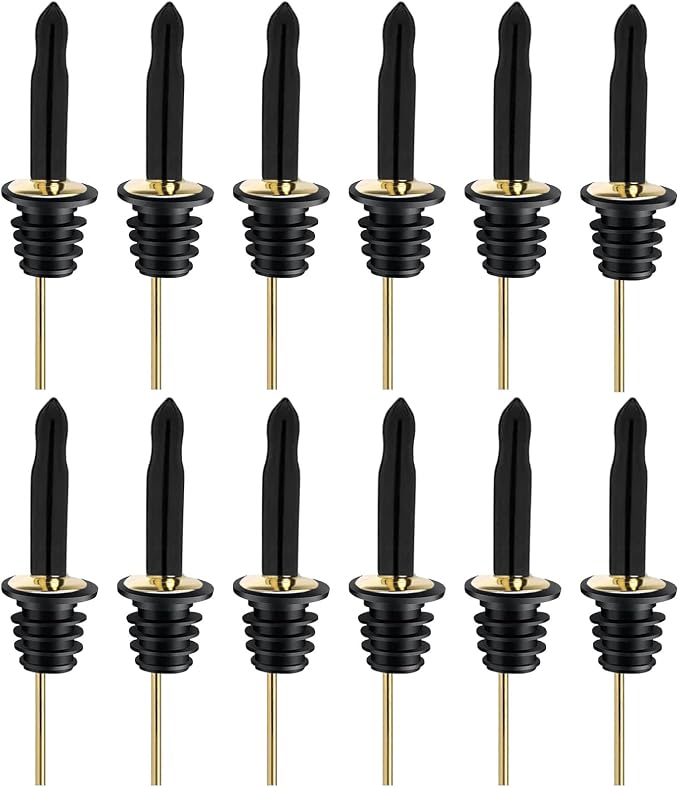 Pafusen 12 Pack Liquor Bottle Pourers, Liquor Pour Spout by Pafusen