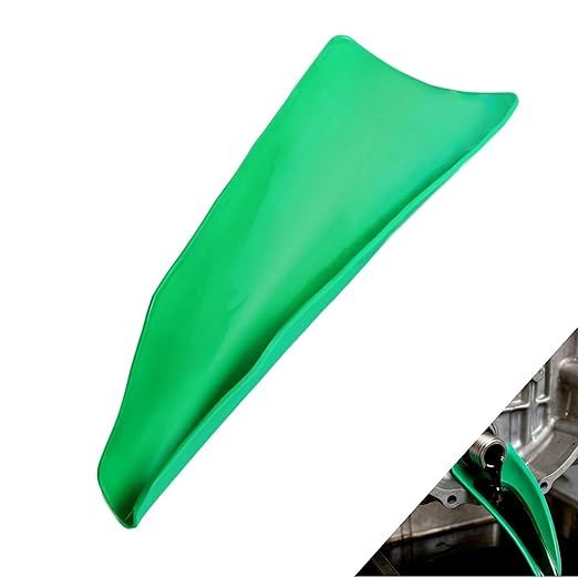 Flexible Funnel for Oil Change – Reusable Silicone Drain Funnel, Spill-Free by Unknown