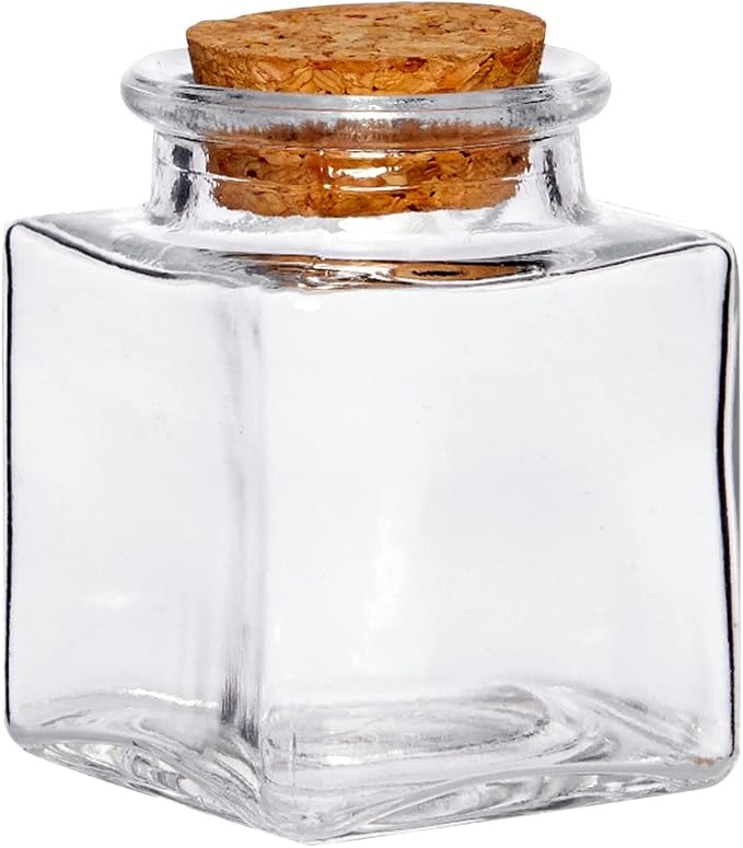 BLUE PANDA 15 Pack Small Glass Bottles - Image 8