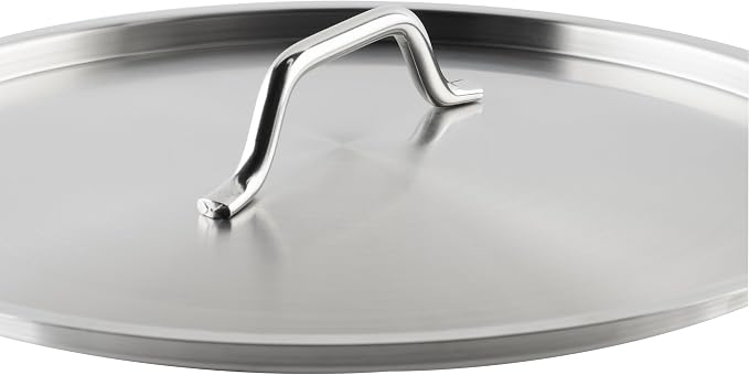 Winco Cover for SST, 24 Quart, Stainless Steel - Image 2