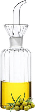 HAIZEEN 8oz/240ml Olive Oil Bottle Dispenser/Glass Cruet by CareforYourHealth