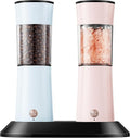 Gravity Electric Salt and Pepper Grinder Set by CUNLINARFFUN