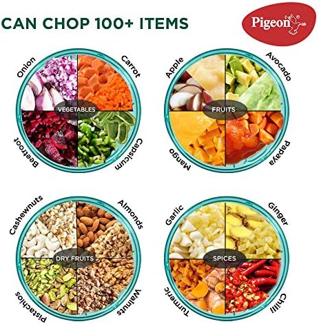 Pigeon - XL Handy and Compact Chopper with Stainless Steel blades