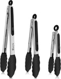 Kitchen Tongs with Silicone Tips by Unknown