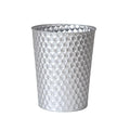 Venalys Small Metal Trash Can Wastebasket, Decorative Honeycomb Garbage Can by Venalys
