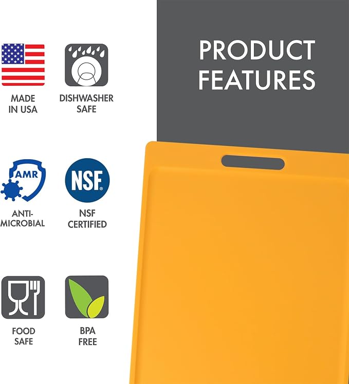 Dexas NSF Certified Polysafe Cutting Board - Image 3