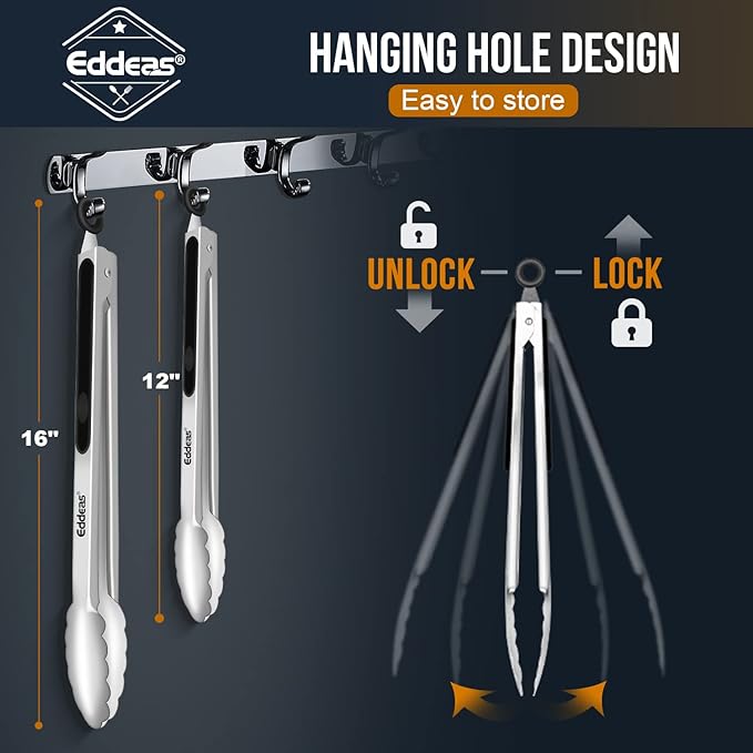 Eddeas Grill Tongs, Bbq tongs - Image 4