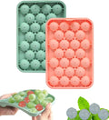 Silicone Ice Cube Molds 2 Pack, Round Ice Cube Tray Silicone by Sinoskye