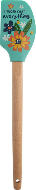 Karma, Silicone Spatula with Wood Handle Heat Resistant, cooking and Mixing by KarmaGifts