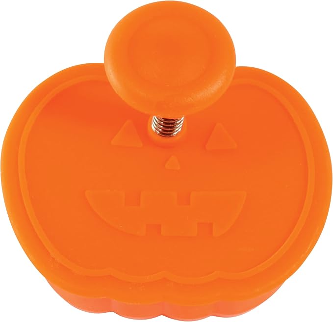 R&M Autumn Theme Pastry & Cookie Stamper set of 4. Assorted Designs & Colors - Image 7