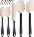 Coukre Silicone Spatula Set of 5, High Temperature Resistant, Food Grade by Coukre