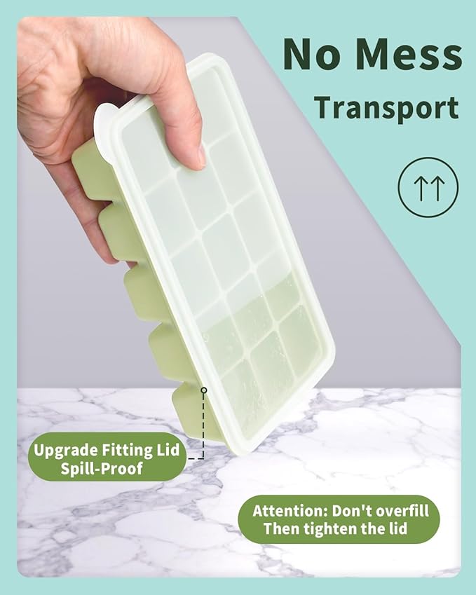 Upgraded Silicone Ice Cube Trays - Image 4