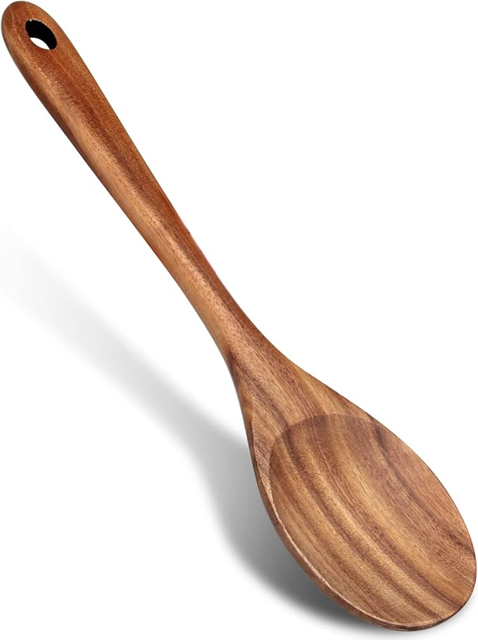 14 Inch Large Wooden Spoon for Cooking Utensil Mixing Spoons Baking Serving by Renawe