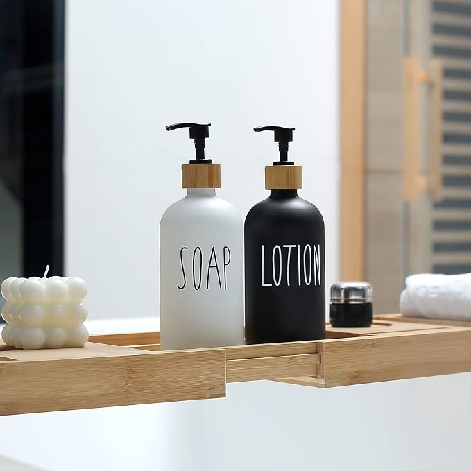 MOMEEMO Soap Dispenser Bathroom Set - Image 4