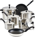 Farberware Classic Stainless Steel Cookware Pots and Pans Set by Farberware