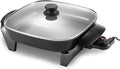 Elite Gourmet 12"x12"x2.15” Ceralast™ PFAS Free Ceramic Electric Skillet by EliteGourmet