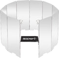REDCAMP Folding Outdoor Stove Windscreen, Lightweight Butane Burner Windshield by REDCAMP