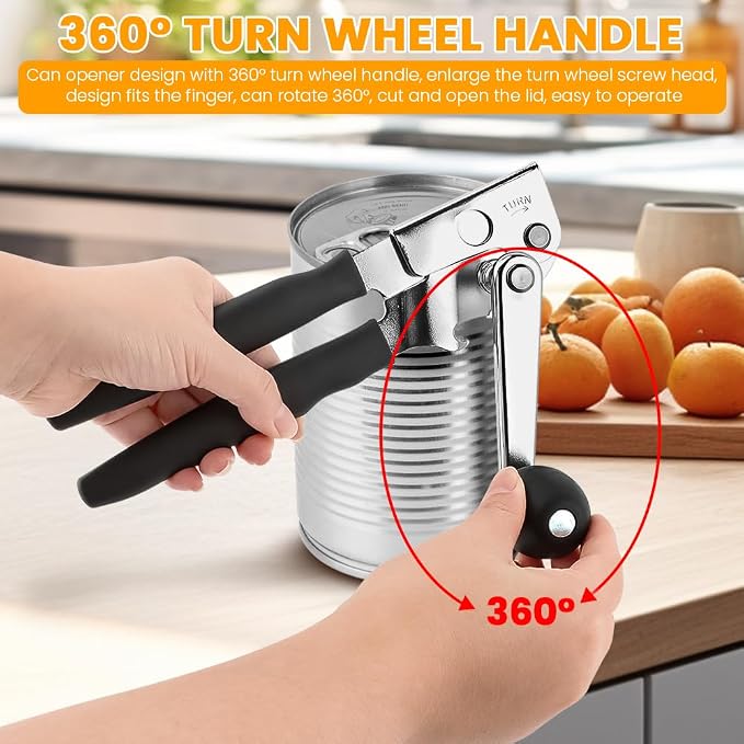 Commercial Can Opener, Handheld Can Opener Easy - Image 4