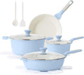 SENSARTE Nonstick Ceramic Cookware Set Large 13-Piece, Healthy Pots and Pans by SENSARTE