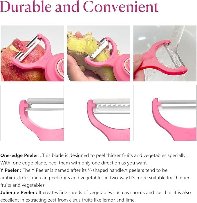 3-in-1 Electric Peeler | Auto Blade - Image 6