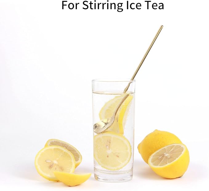 4 PCS 6.7 Inches Coffee/ Tea Spoons Long Handle, Ice Tea, Espresso Stainless - Image 4