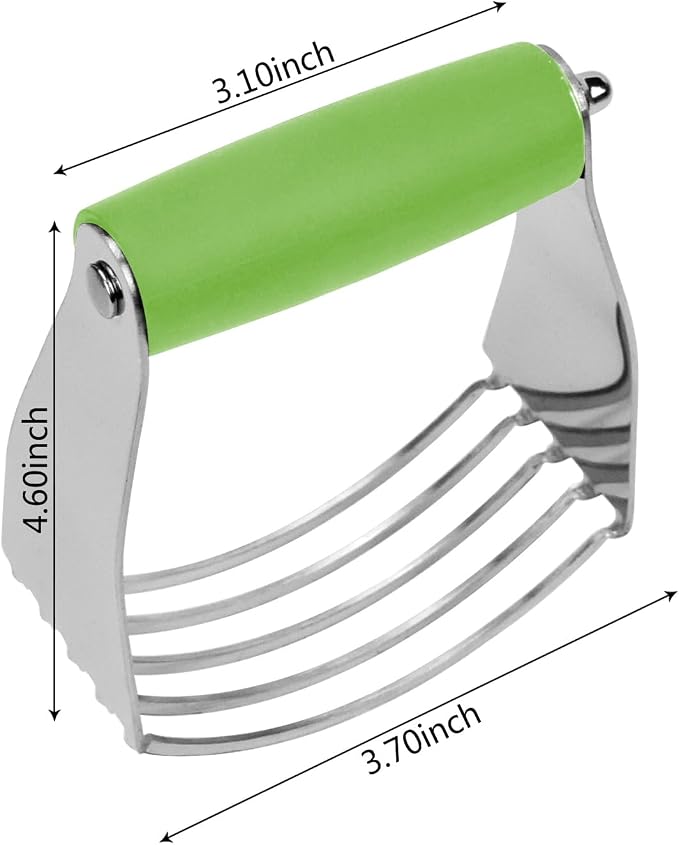 Dough Blender Heavy Duty Pastry Cutter Stainless Steel Butter Cutter - Image 2