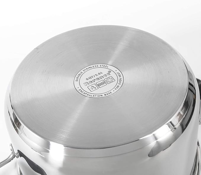 Rorence Stainless Steel Stock Pot - Image 4