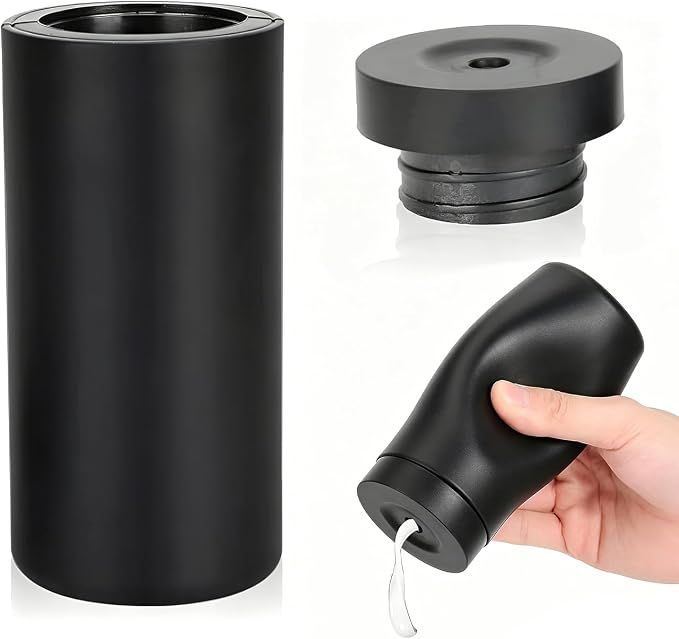 Silicone Dish Soap Dispenser, 8 Oz Refillable Squeeze Bottle, Leakproof - Image 8