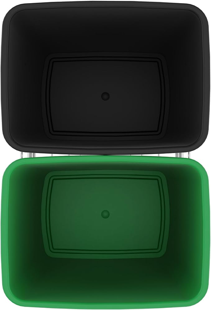 Rev-A-Shelf RV-18KD-1918C-S Double Pullout Trash Can - Image 9