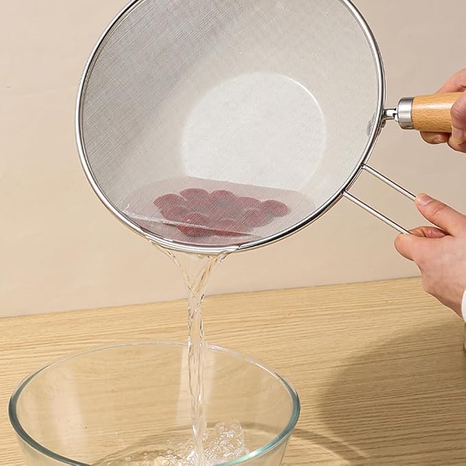 1Pc 10" Stainless Steel Pot Splatter Guard Fine Mesh Cover - Image 5