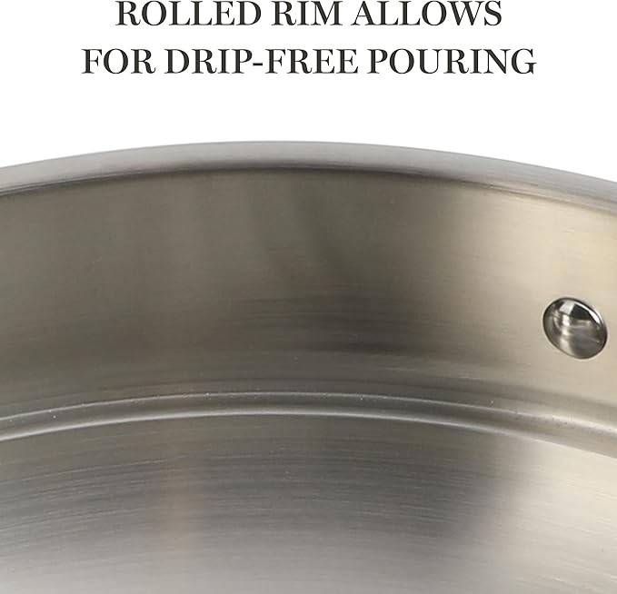 Martha Stewart Castelle 10 Piece 18/8 Durable Stainless Steel Induction Safe - Image 6