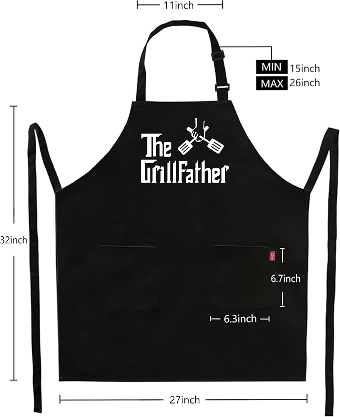 Grill Aprons for Men Dad - Image 3
