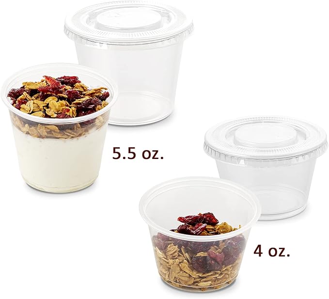 DuraHome Plastic Portion Cups - Image 2