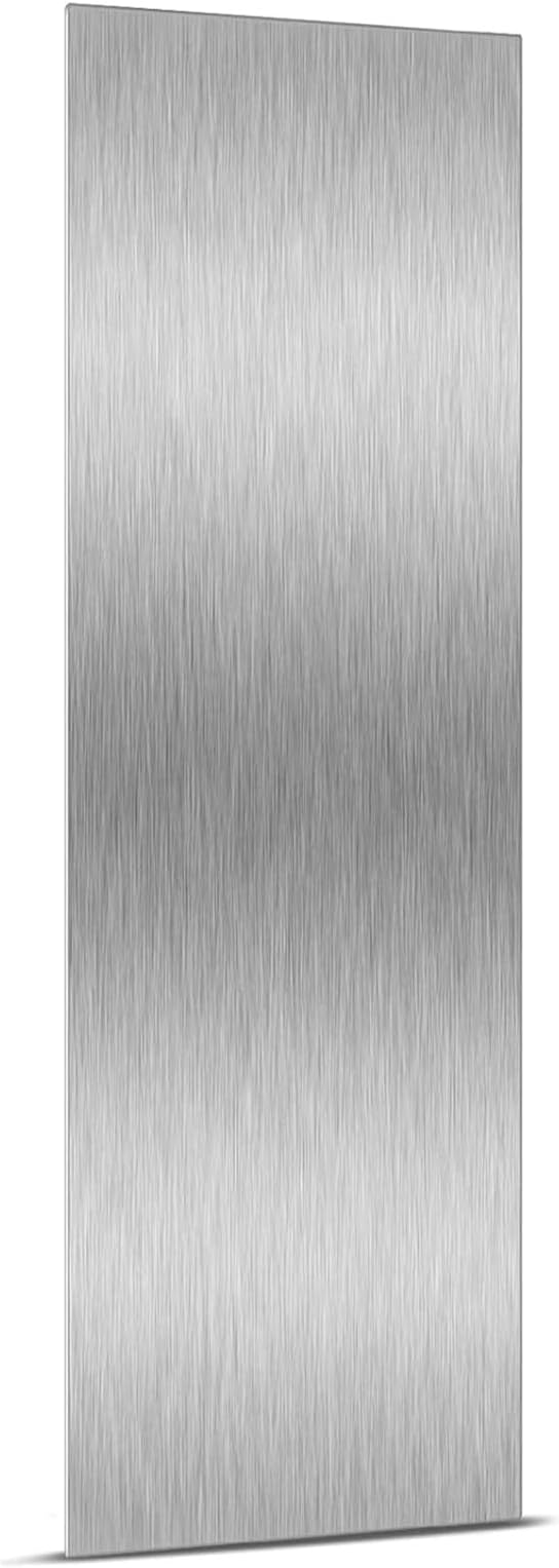 8.7 Inche Stainless Steel Cake Scraper，Double Sided Patterned Edge Stripe Edge by starfa+lab