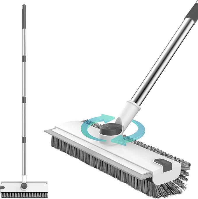 SetSail Floor Scrub Brush, 3 in 1 Floor Scrub Brush by SetSail