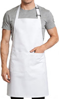 Large Chef Apron for Men and Women, Cooking Kitchen Aprons by Cardkiss