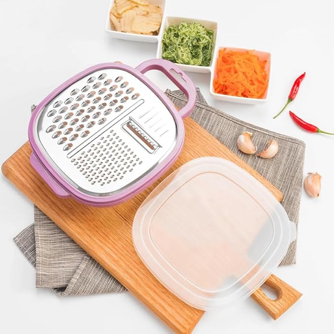 Cheese Grater with Container, Cheese Grater with Handle - Image 8