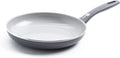 GreenPan Dover Healthy Ceramic Nonstick, Dishwasher Safe, Comfort Grip Handle by GreenPan