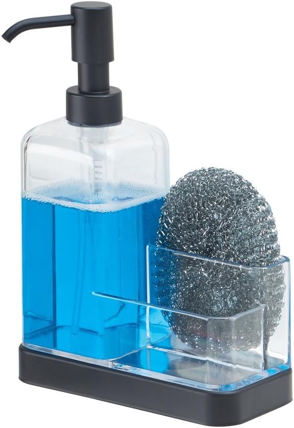iDesign Forma BPA-Free Plastic Soap and Sponge Sink Organizer Caddy - Image 3