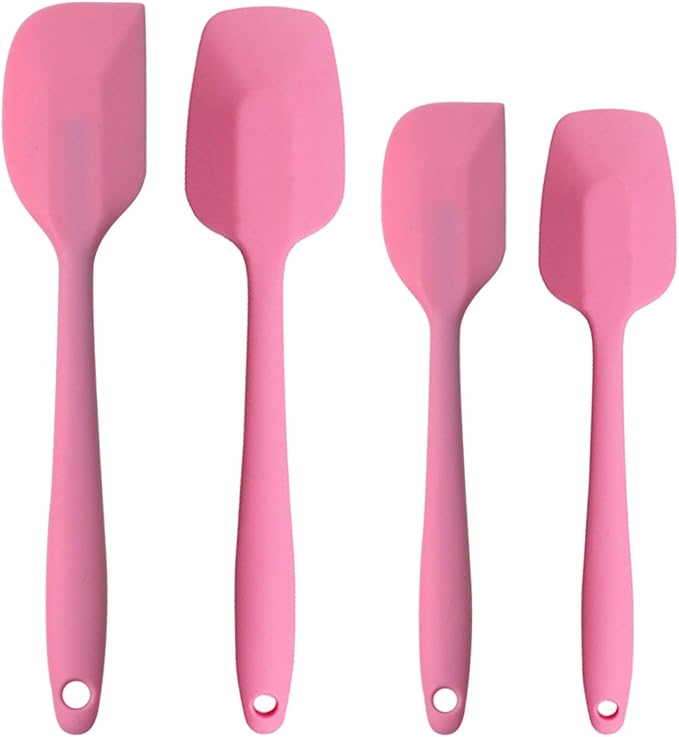 Silicone Spatulas Set, Rubber Spoon Spatula Heat Resistant Spoonula One Piece by MOACC